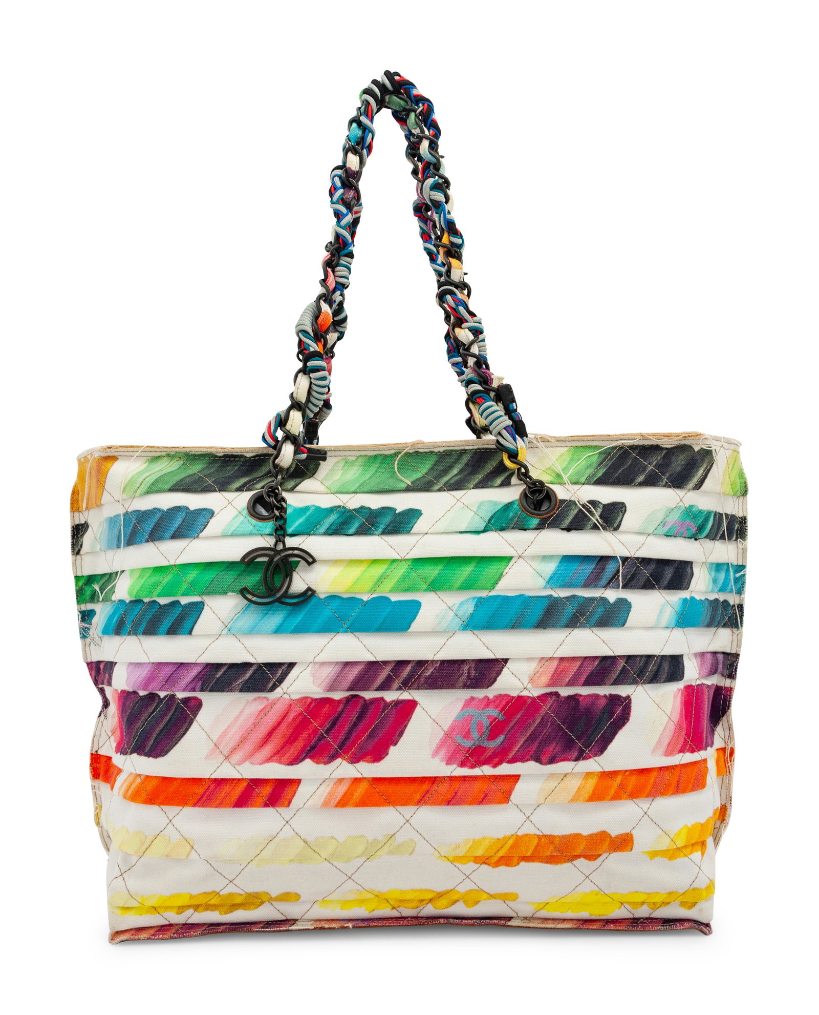 Chanel Multicolor Canvas Tote, 2014 (1 of 6)