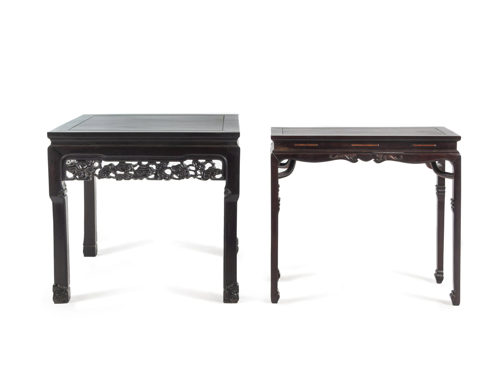 Two Chinese Hardwood Tables (1 of 3)