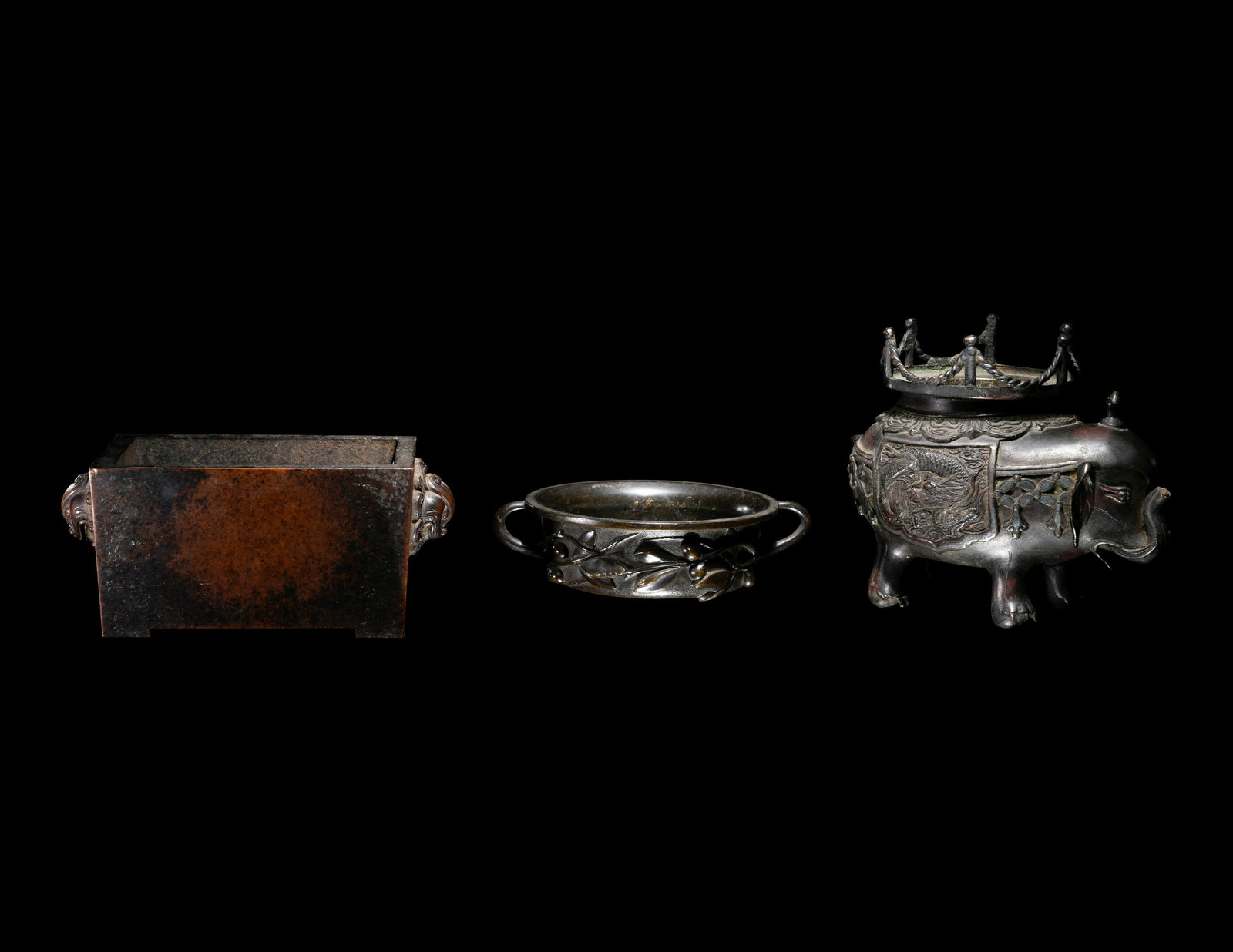 Three Chinese Bronze Articles (1 of 6)