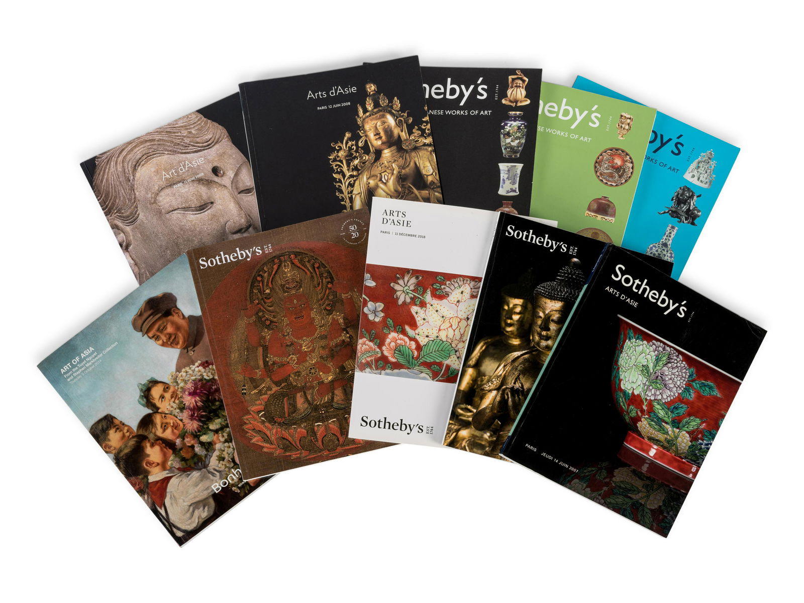 [ASIAN ART]A group of reference works and auction catalogues about Asian art (1 of 4)