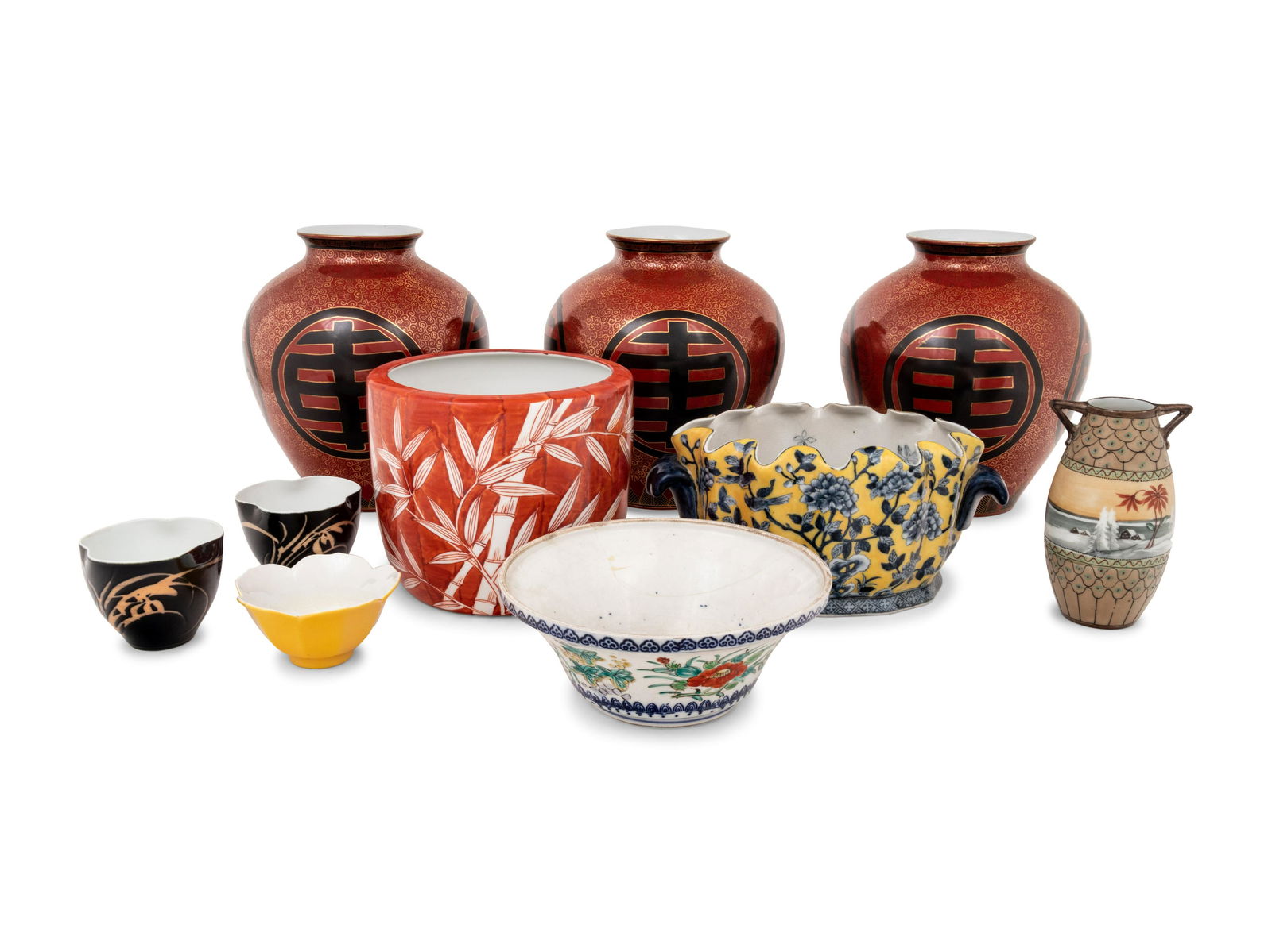 10 Japanese and Chinese Porcelain Vessels (#0351) on Nov 14, 2022 ...