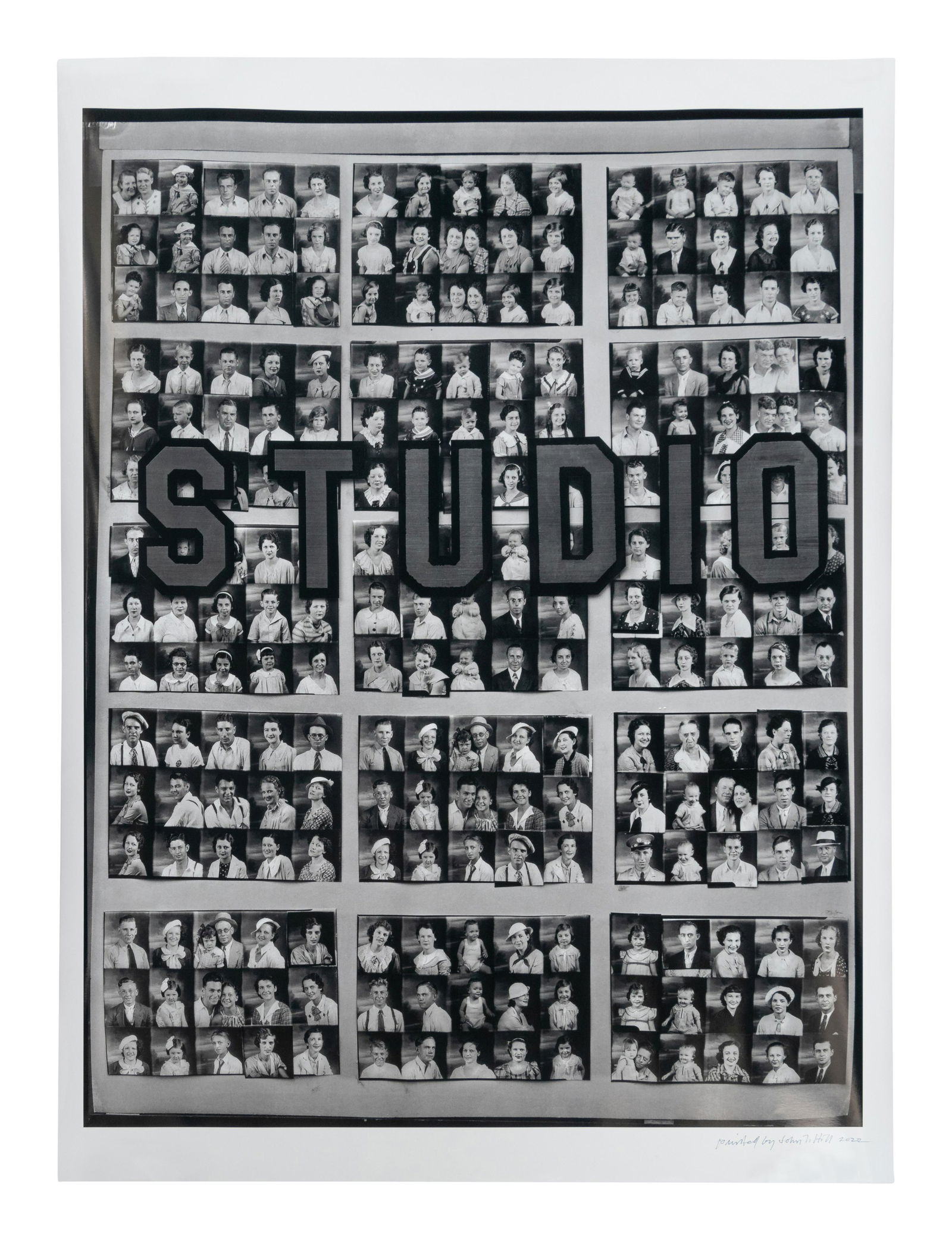 Walker Evans (1903-1975) Penny Picture Display, Savannah, 1936: Walker Evans (1903-1975) Penny Picture Display, Savannah, 1936 Oversized archival pigment print, printed later by John T. Hill, Estate Executor, signed and dated in ink in the margin. image: 39