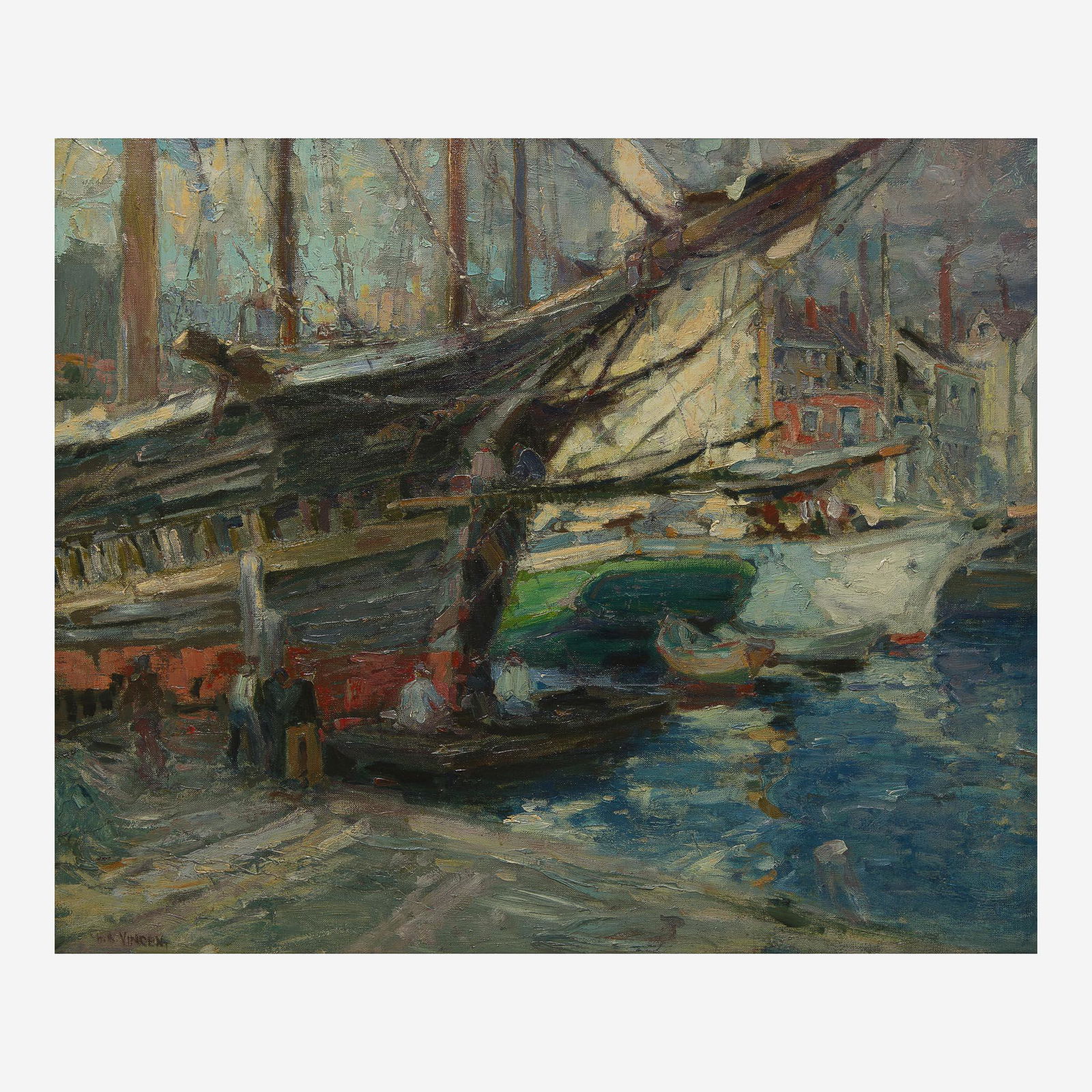 Harry Aiken Vincent (American, 1864–1931) Harbor View (1 of 2)