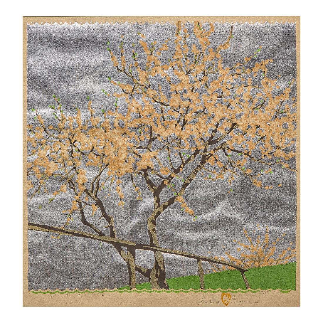 Gustave Baumann (American/German, 1881-1971) April (1 of 2)