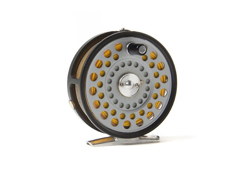 A Hardy L.R.H. Lightweight Fly Reel,: A Hardy L.R.H. Lightweight Fly Reel, with WF5F line.