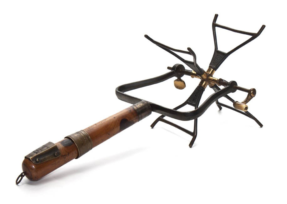 An Early Hardy Handheld Line Drier.: An Early Hardy Handheld Line Drier.