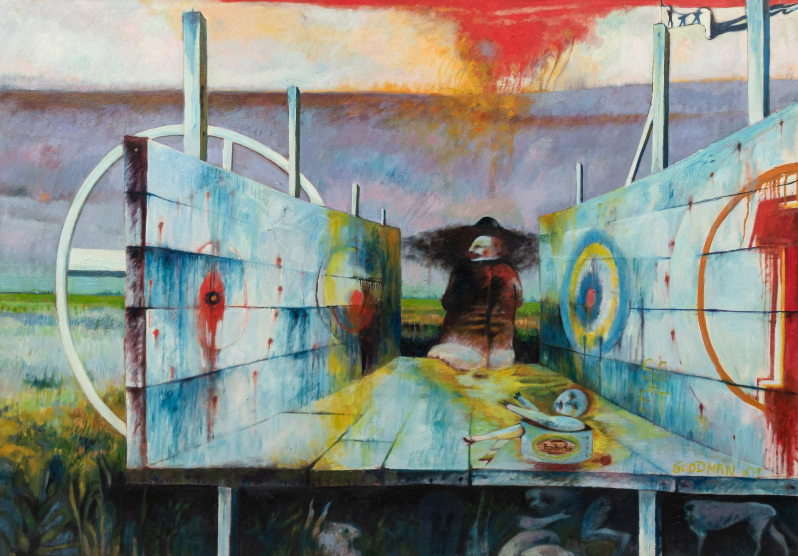 Sidney Goodman (American, 1936-2013) Southwest, 1959 (1 of 5)