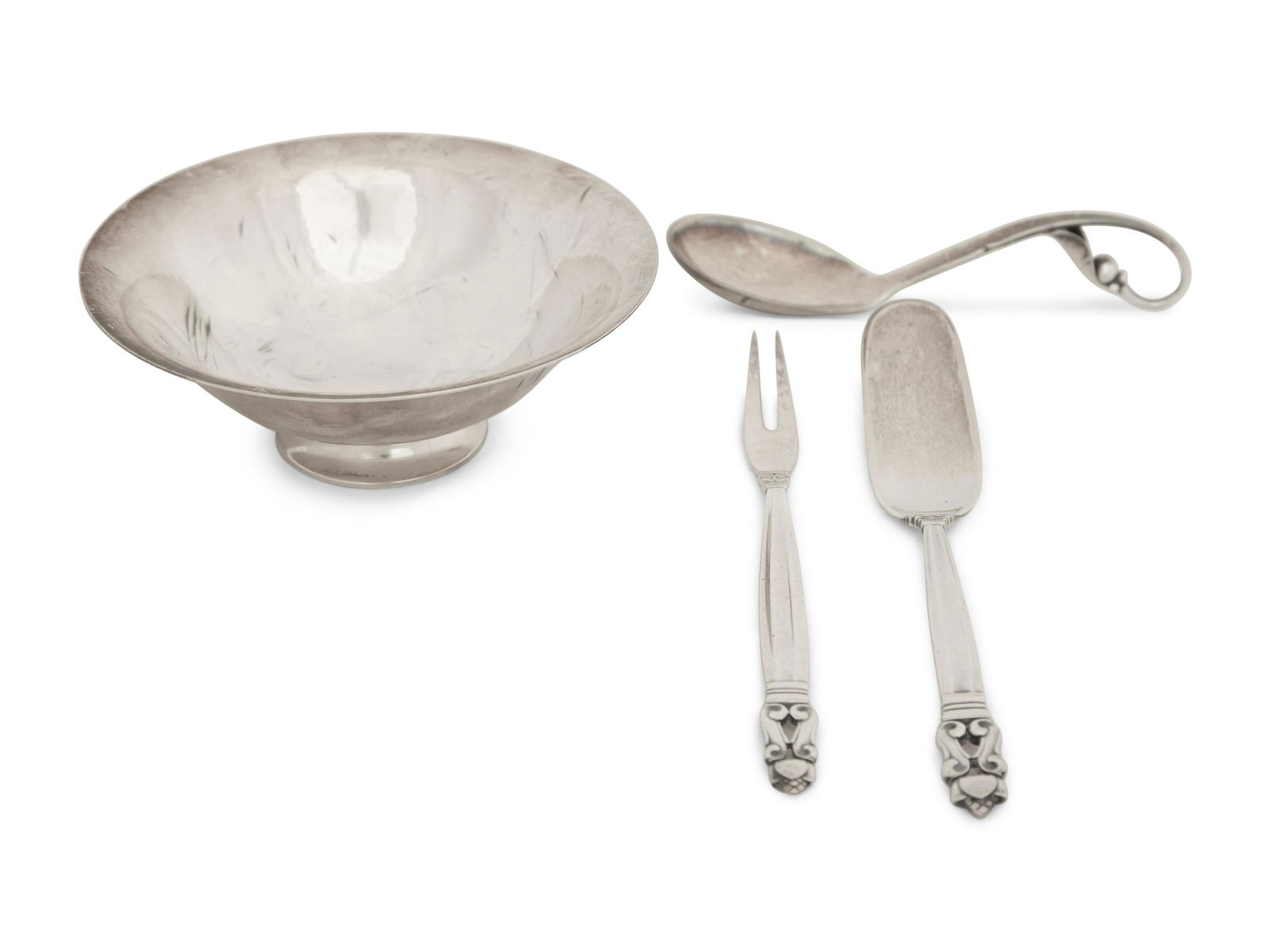 Four Georg Jensen Silver Articles (1 of 3)