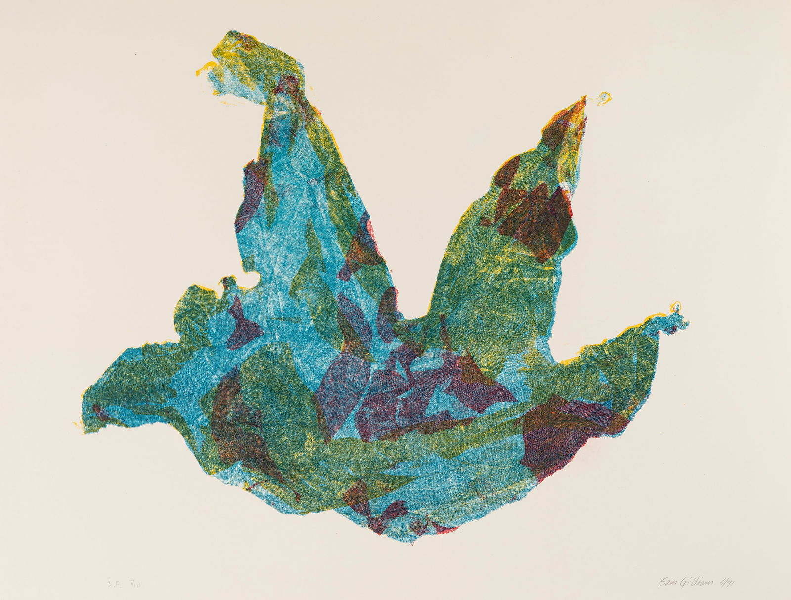 Sam Gilliam (American, 1933-2022) Untitled, 1971 (1 of 4)