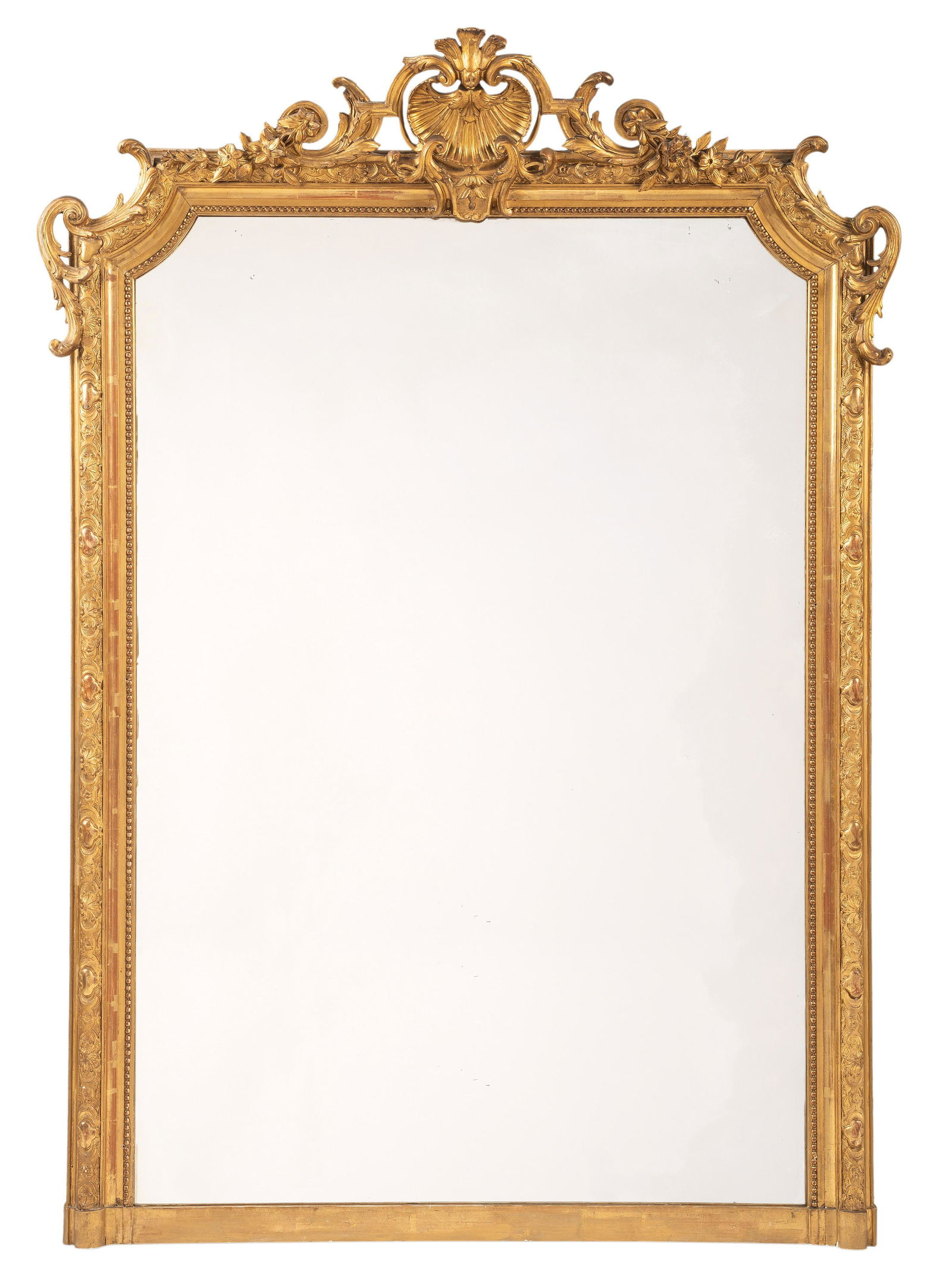 A George III Style Giltwood Mirror (1 of 2)