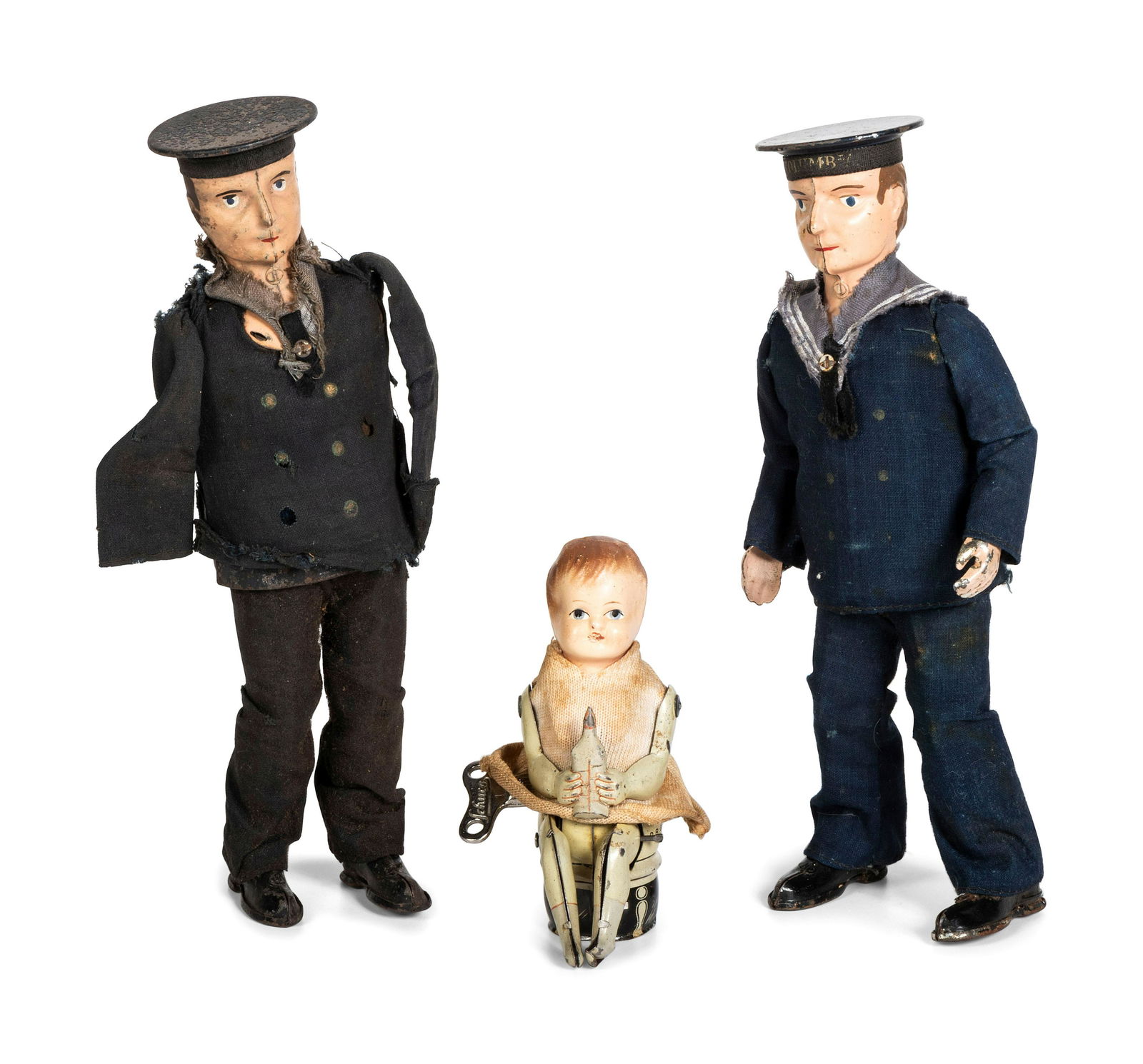 Three German Tin Windup Figural Toys (1 of 5)