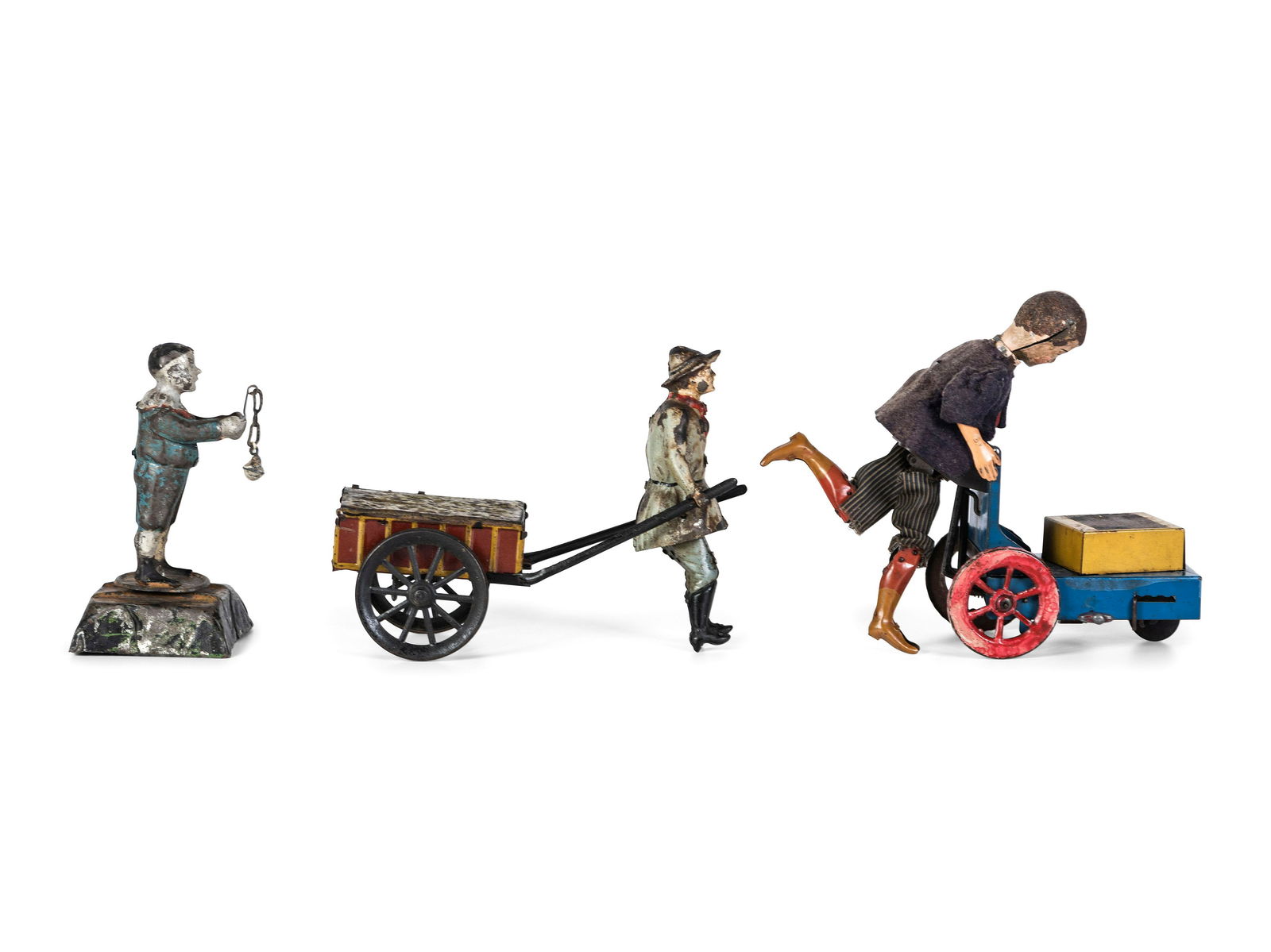Three Painted Tin Windup Toys (1 of 5)