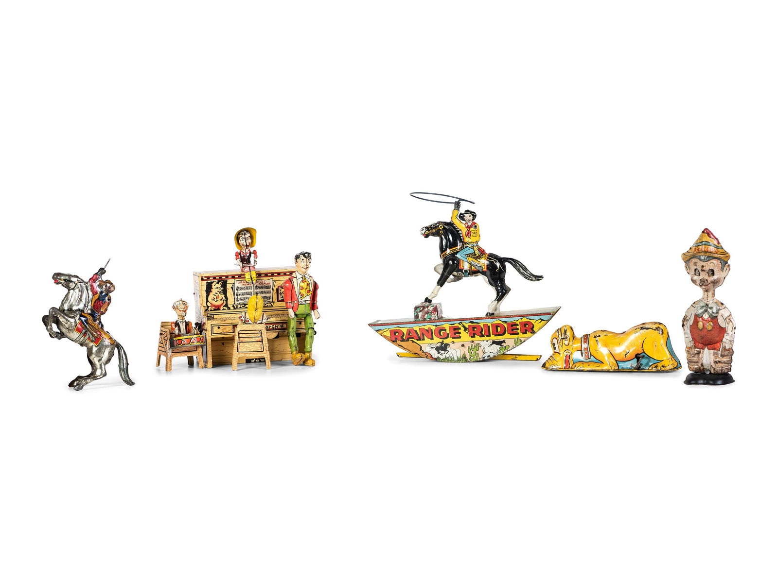 Four Marx Tin Lithograph Windup Toys (1 of 5)