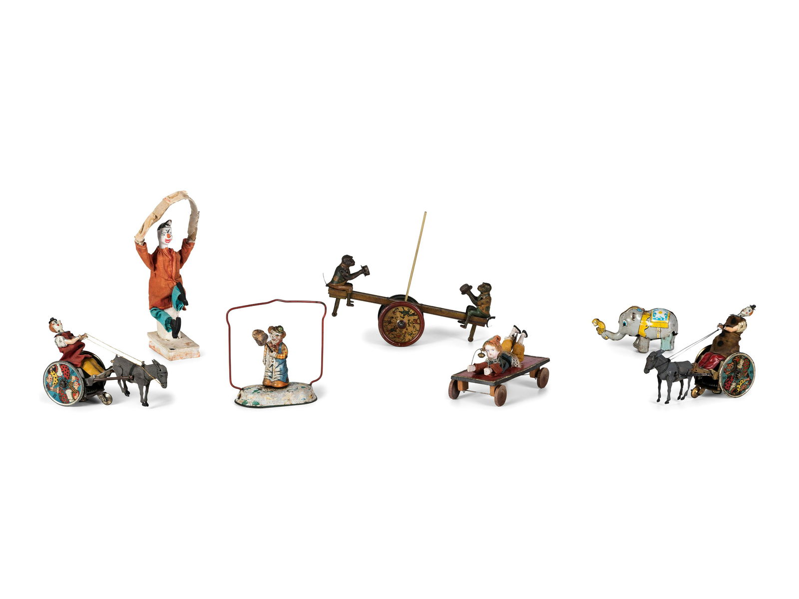 Seven Circus and Clown Toys (1 of 7)