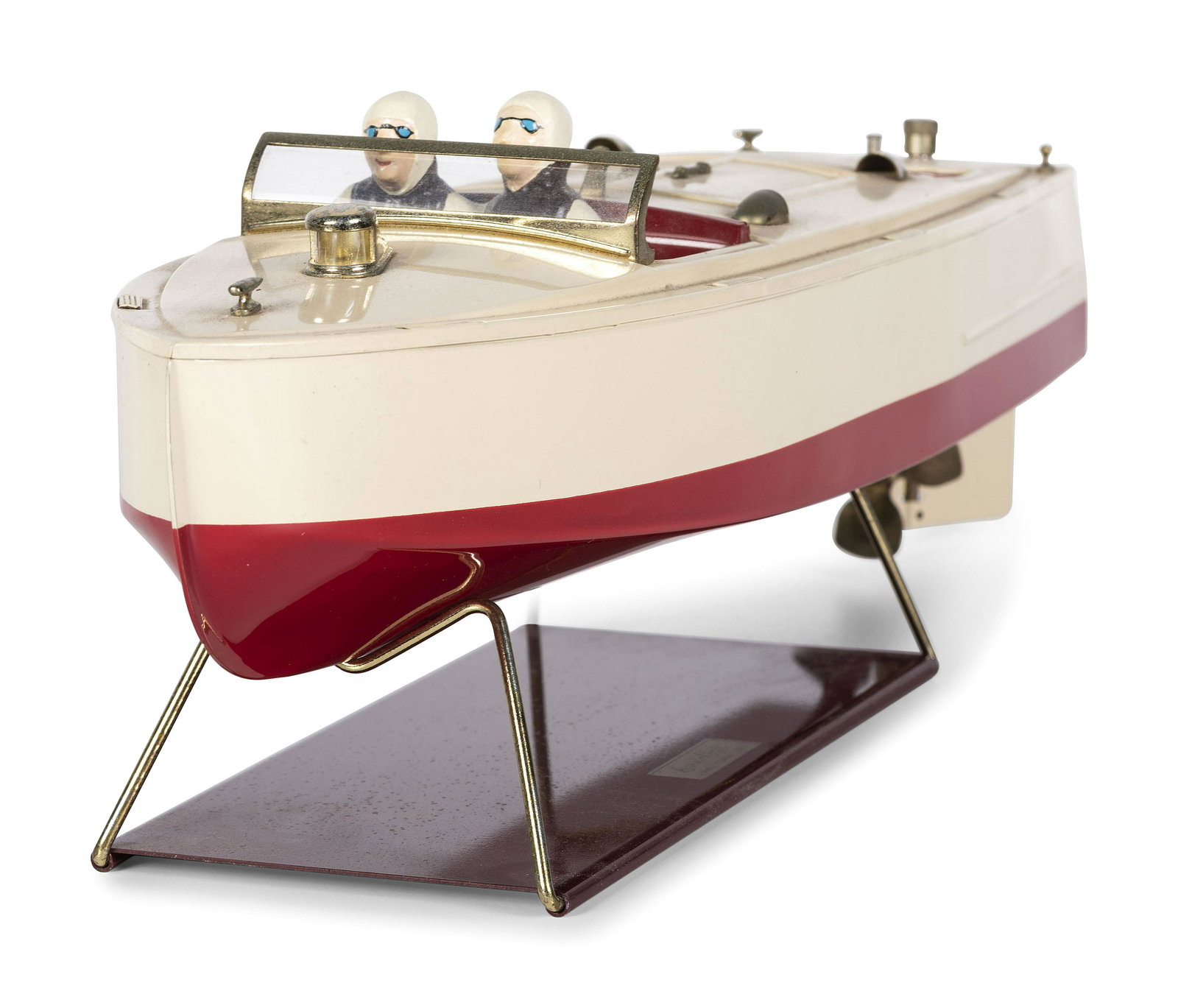 A Lionel Craft Wind Up Tin Boat (1 of 5)