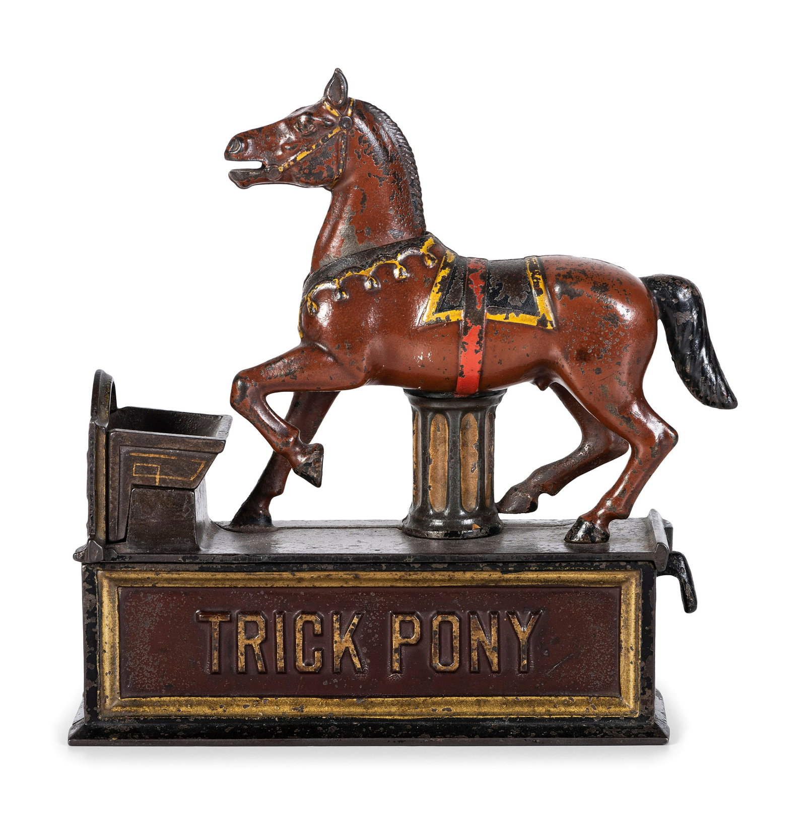A 'Trick Pony' Cast Iron Mechanical Bank (1 of 5)