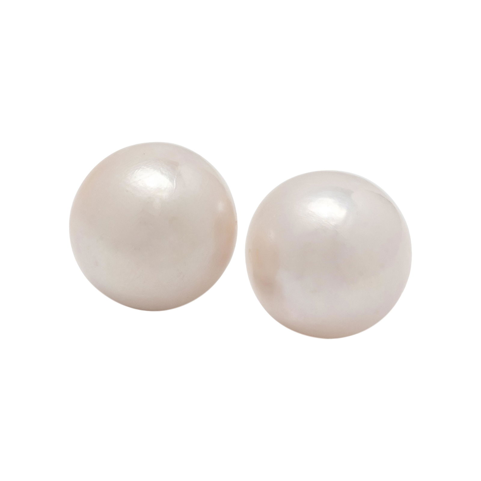 CULTURED SOUTH SEA PEARL STUD EARRINGS (1 of 2)
