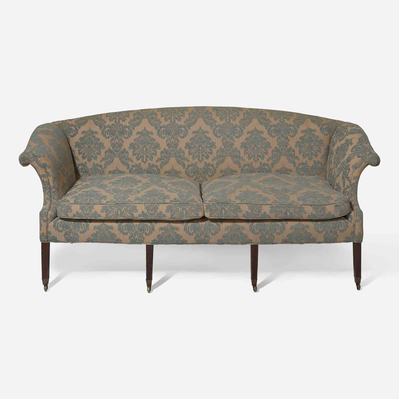 A George III mahogany sofa late 18th century (1 of 2)