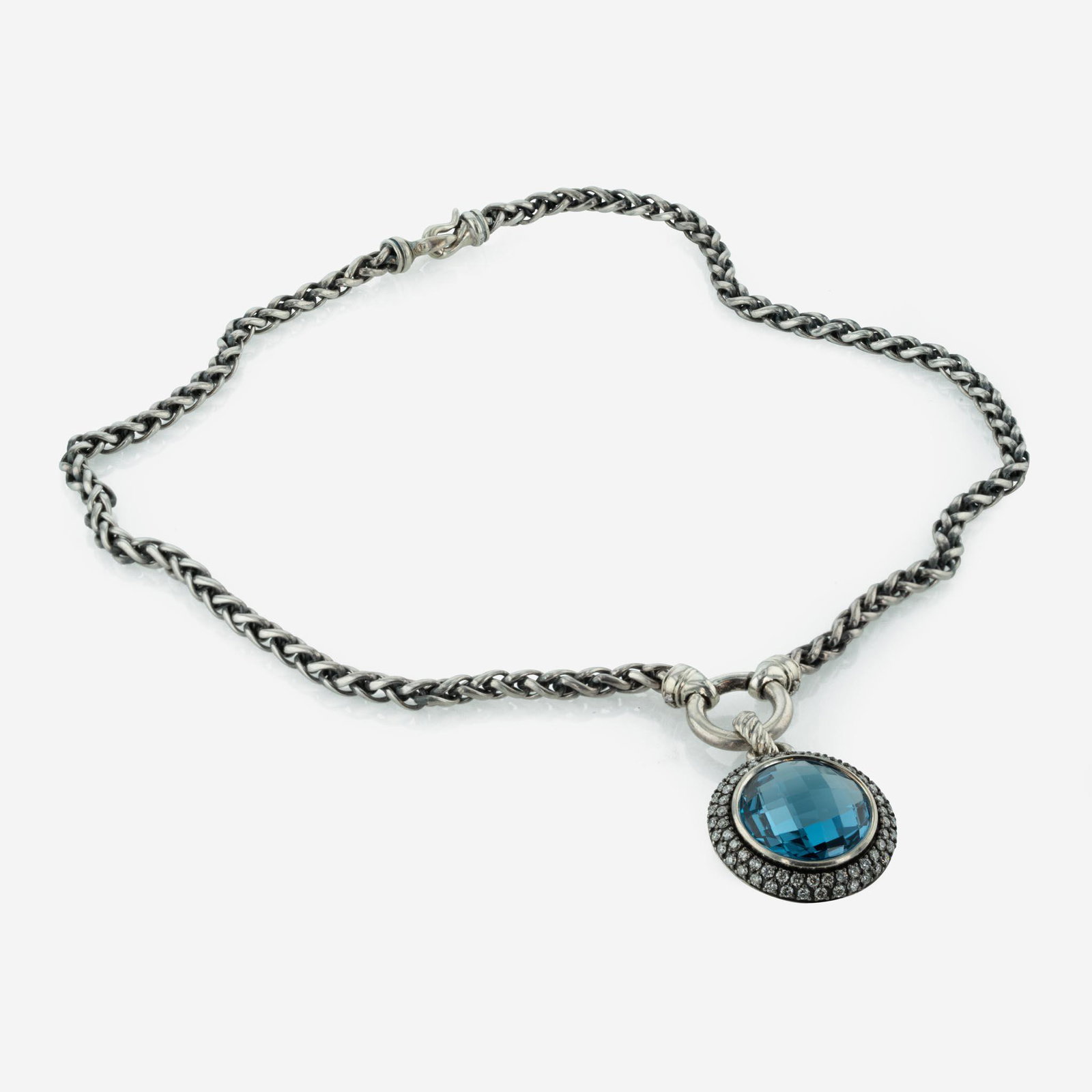 A David Yurman Topaz Necklace (1 of 2)