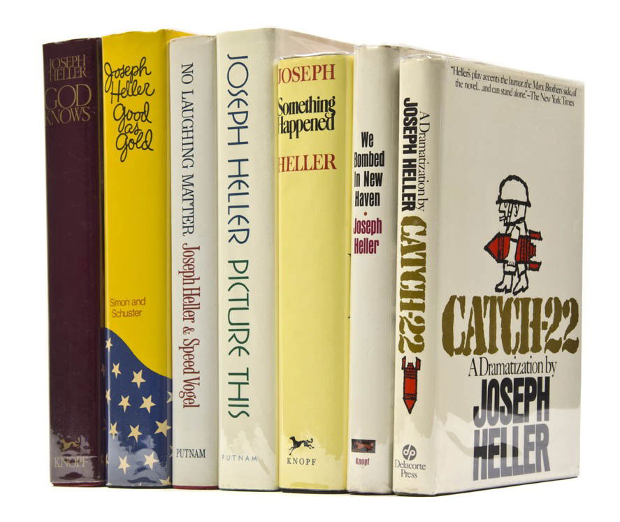 HELLER, JOSEPH. Good as Gold. New York, (1979). Fi: HELLER, JOSEPH Good as Gold. New York: Simon and Schuster, (1979). First edition. Signed. Together with four first edition/first printings, a first Delacorte and a first trade edition, comprising Pict