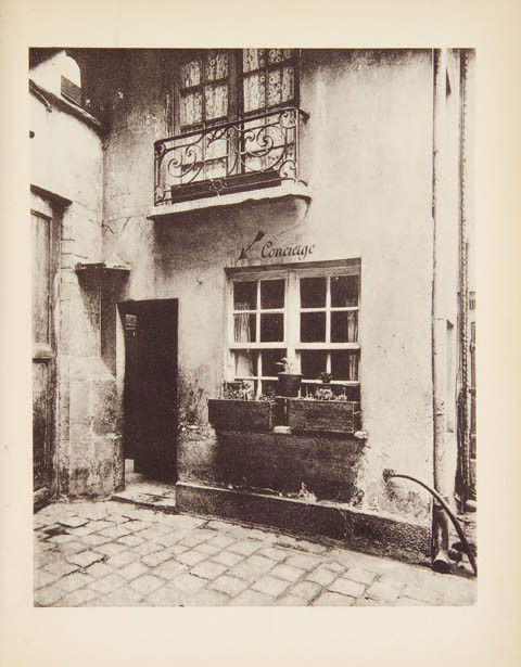 (PHOTOGRAPHY) ATGET, EUGENE. Atget Photographe de: (PHOTOGRAPHY) ATGET, EUGENE Atget Photographe de Paris. Preface by Pierre Mac-Orlan. New York: E. Wyhe, n.d. [1930] 4to, gilt-lettered burgundy cloth. First edition. Illustrated with reproductions of