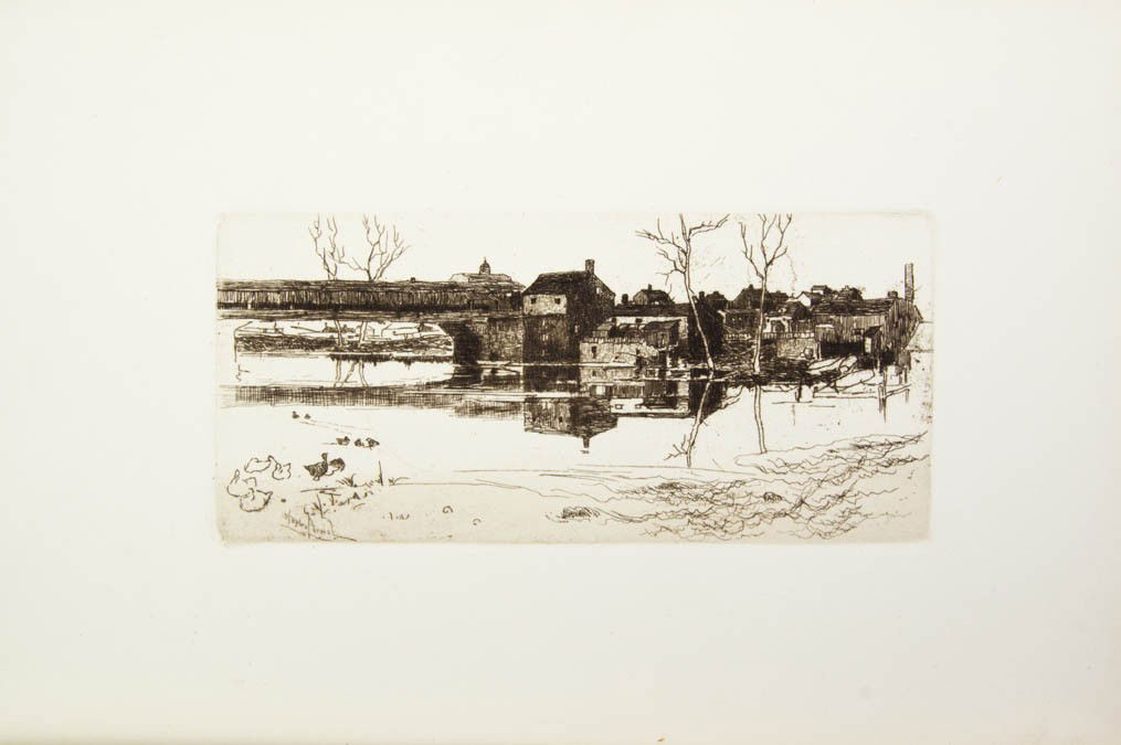 (PARRISH, STEPHEN) A Catalogue of Etchings, 1879-1: (PARRISH, STEPHEN) A Catalogue of Etchings, 1879-1883 S.l., n.d. [1883] 8vo, quarter cloth, original etched plate laid into front board. Limited edition, number four of 150 copies. With autograph lett