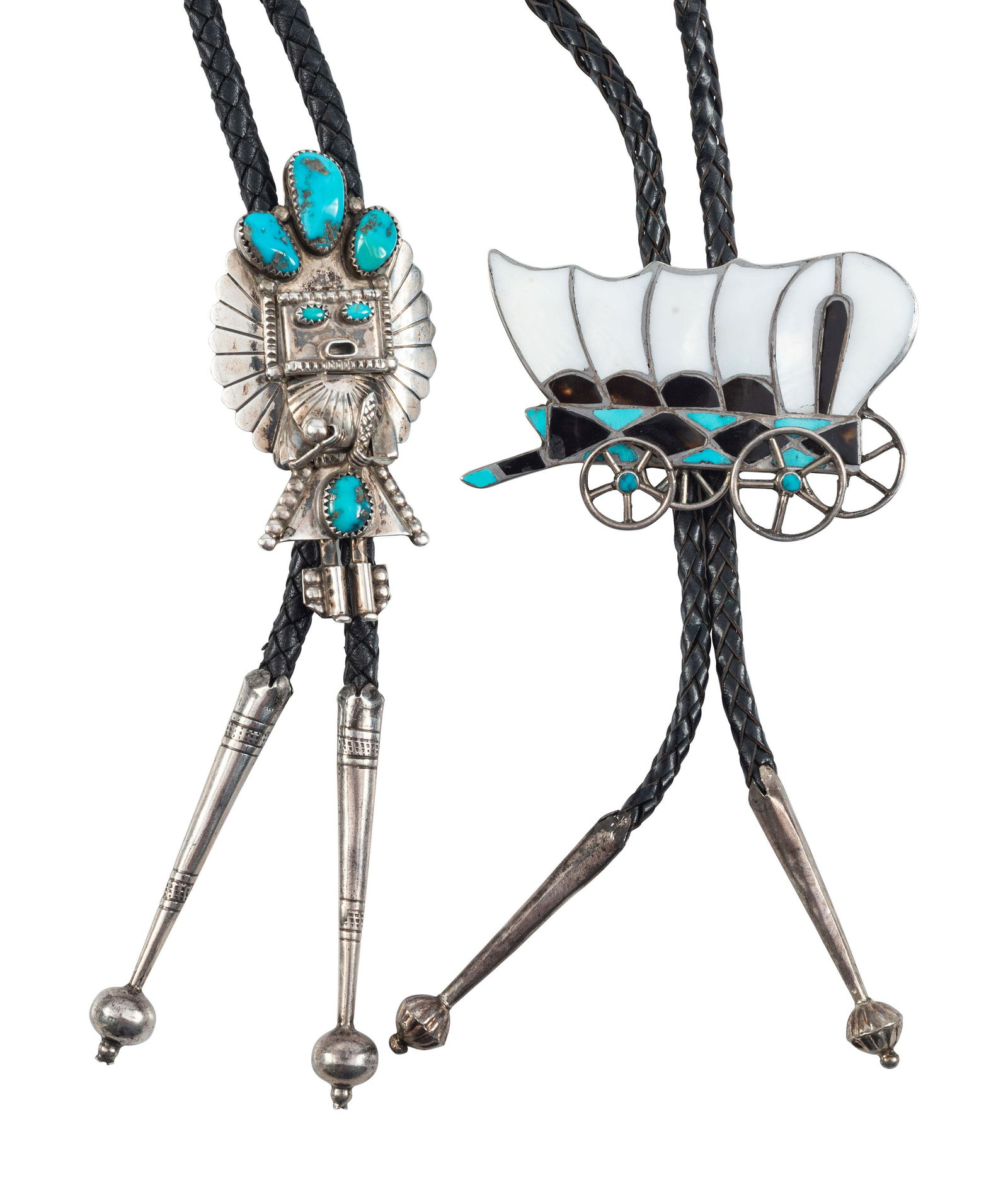 Navajo and Zuni Bolo Ties (1 of 6)