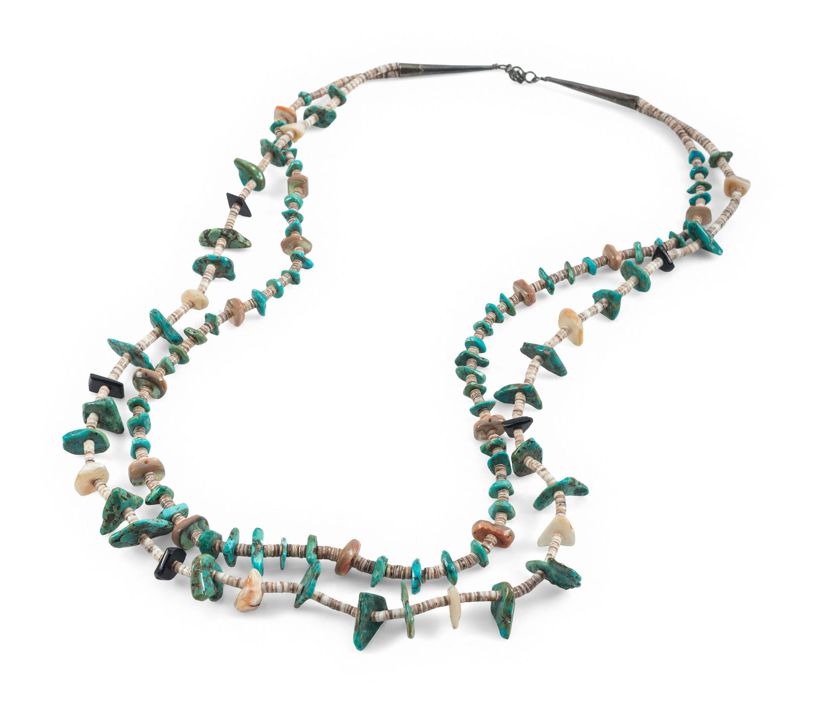 Pueblo Double-strand Necklace (1 of 2)