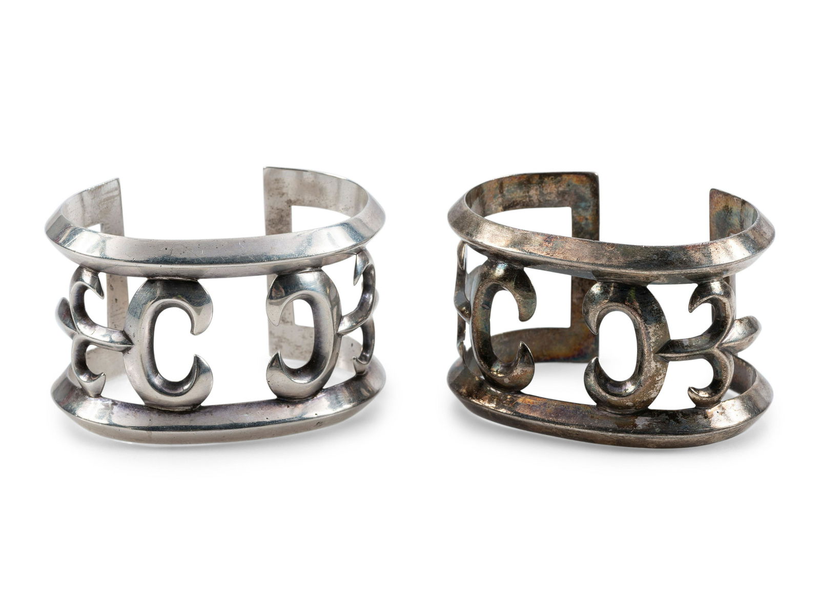 Navajo Arts and Crafts Guild Sandcast Cuff Bracelets (1 of 3)