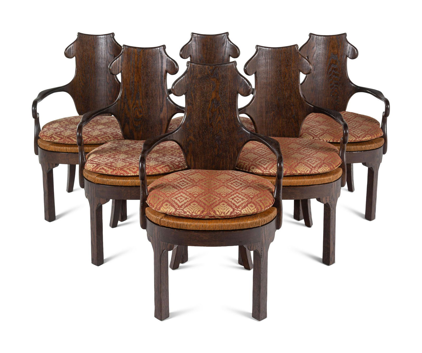 A Set of Six Rose Tarlow Melrose House Henley Armchairs (1 of 6)