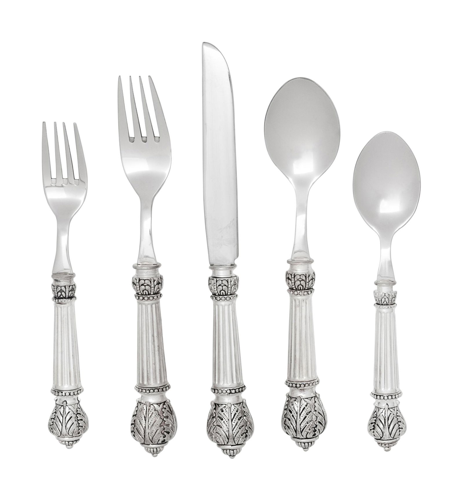 A Silver-Plate Flatware Service (1 of 2)