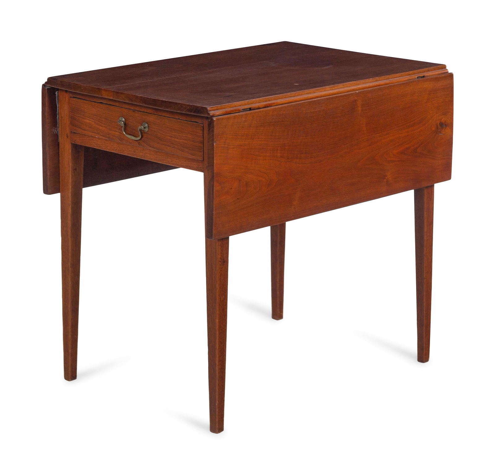 A George III Mahogany Drop-Leaf Side Table (1 of 2)