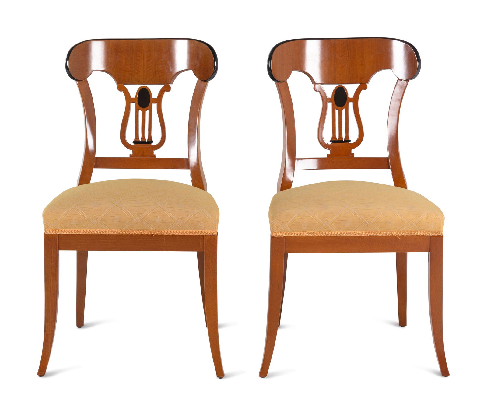 A Pair of Biedermeier Style Side Chairs (1 of 4)