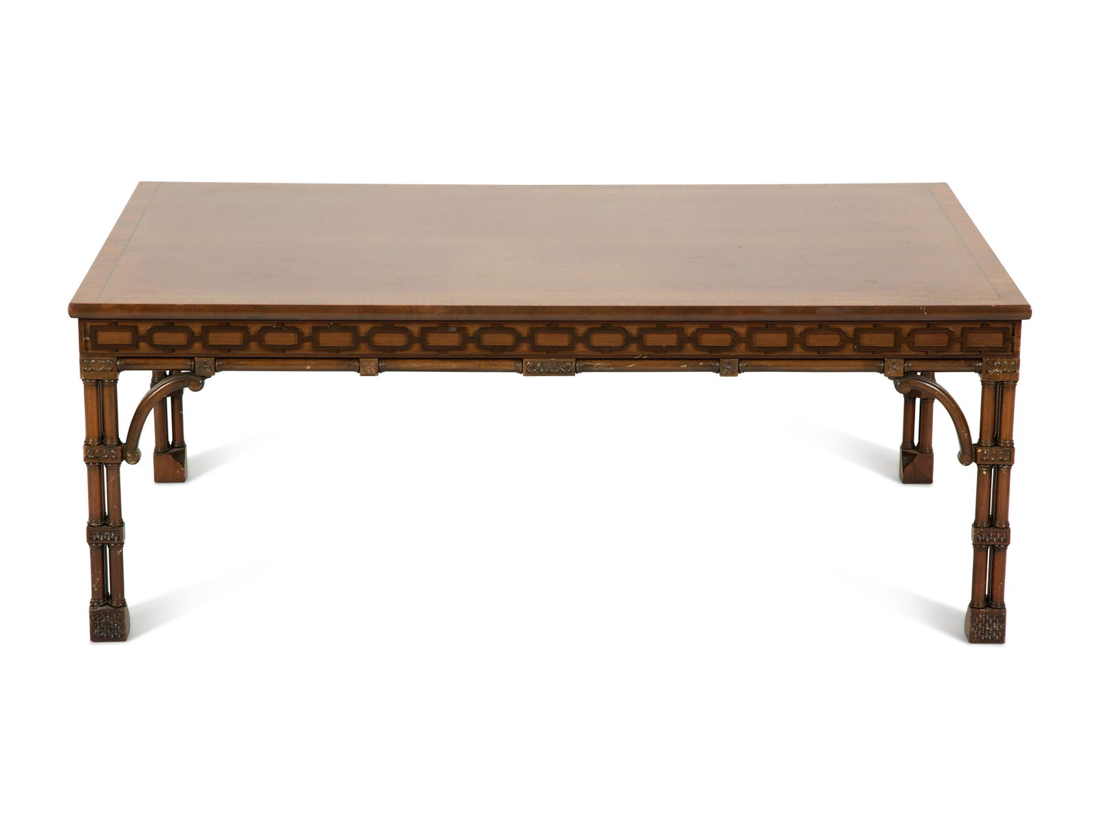 A Regency Style Mahogany Low Coffee Table (1 of 4)