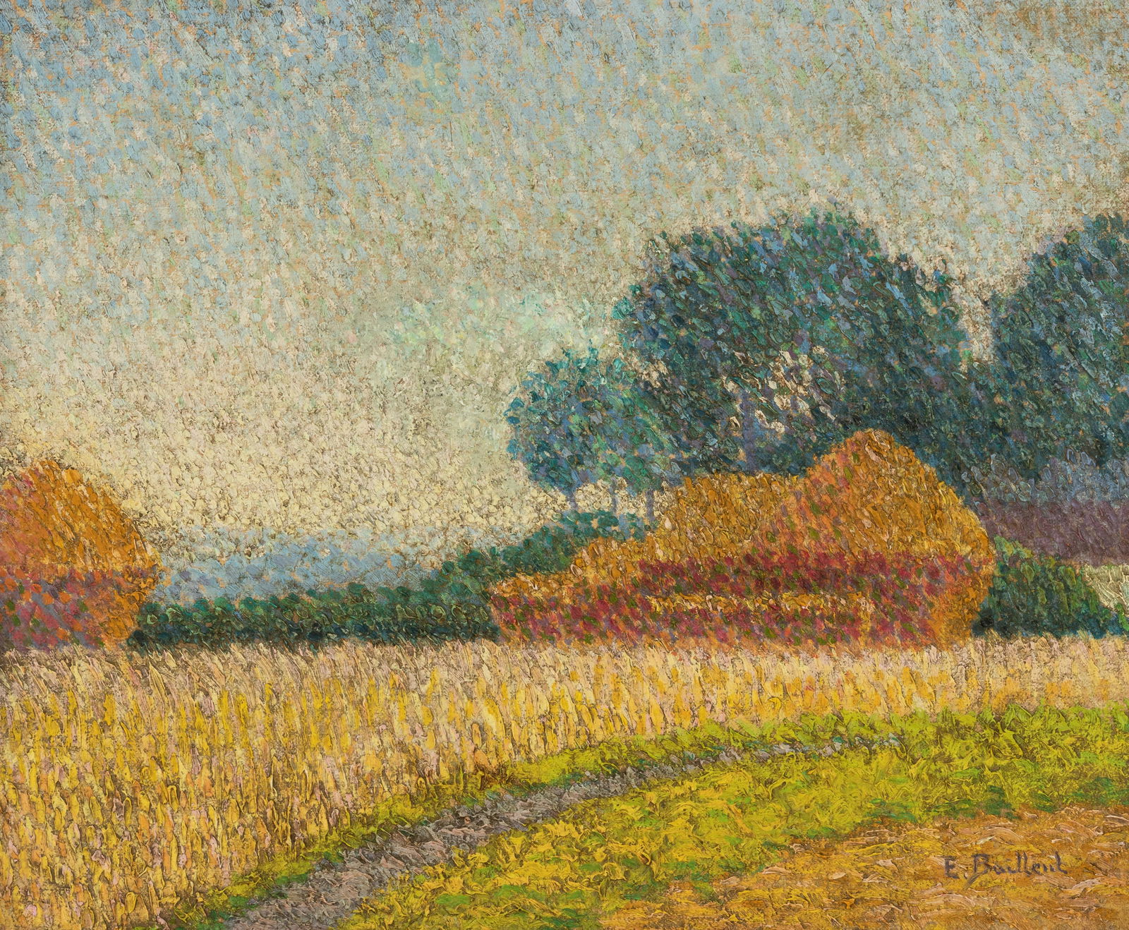 Artist Unknown (French School, 19th/20th Century) Landscape, 1914 (1 of 5)