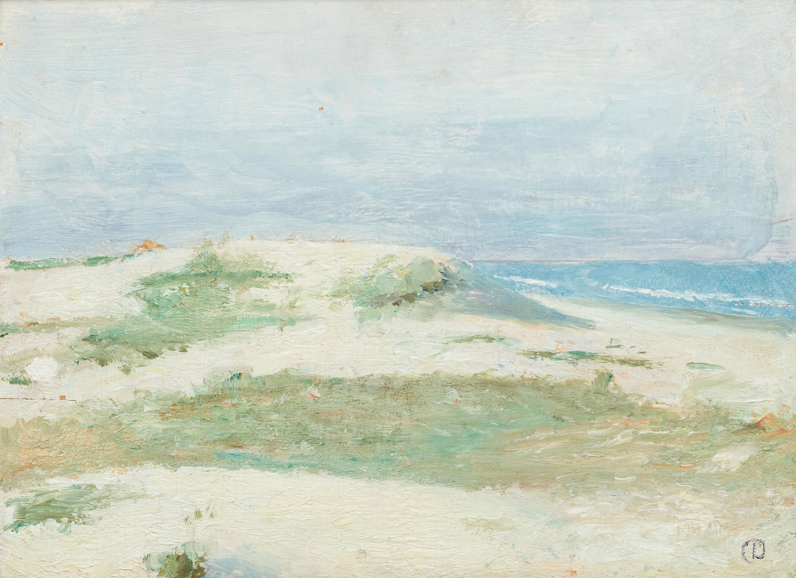 Dines Carlsen (American, 1901-1966) Sand Dunes and Sea (1 of 5)