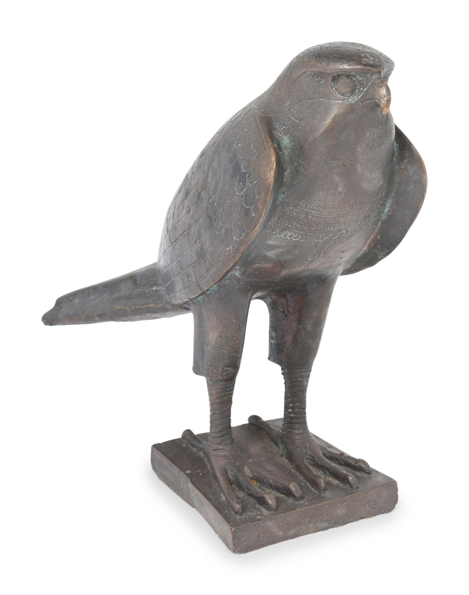 An Egyptian Style Bronze Falcon (1 of 3)