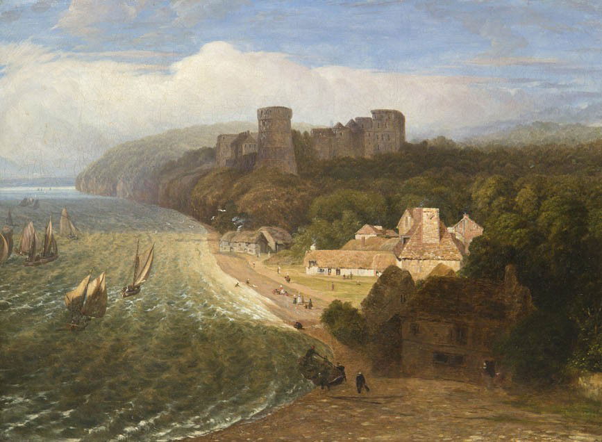 George Robert Lewis, (British, 1782-1871), On the: George Robert Lewis (British, 1782-1871) On the Coast, 1830 oil on canvas signed G. R. Lewis and dated (lower right) 18 x 24 inches.