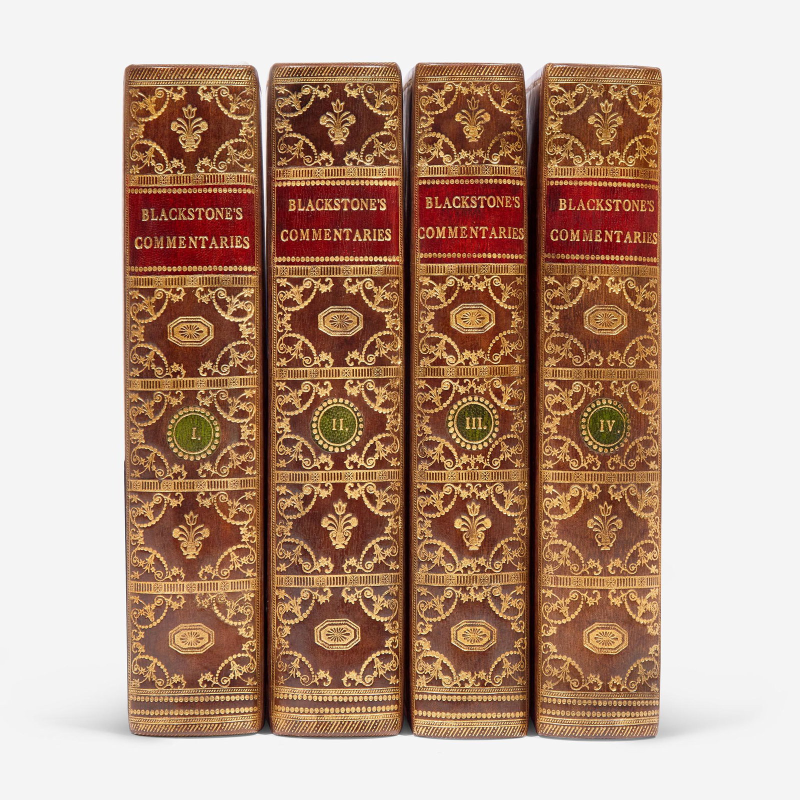 [Americana] [Law] Blackstone, William Commentaries on the Laws of England: [Americana] [Law] Blackstone, William Commentaries on the Laws of England First American Edition of Blackstone's Famous Legal Treatise, with Three Associations to the American Revolution