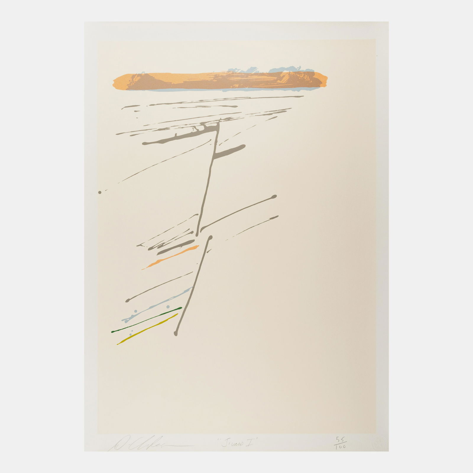 Dan Christensen (American, 1942-2007) Jivaro I (1 of 5)