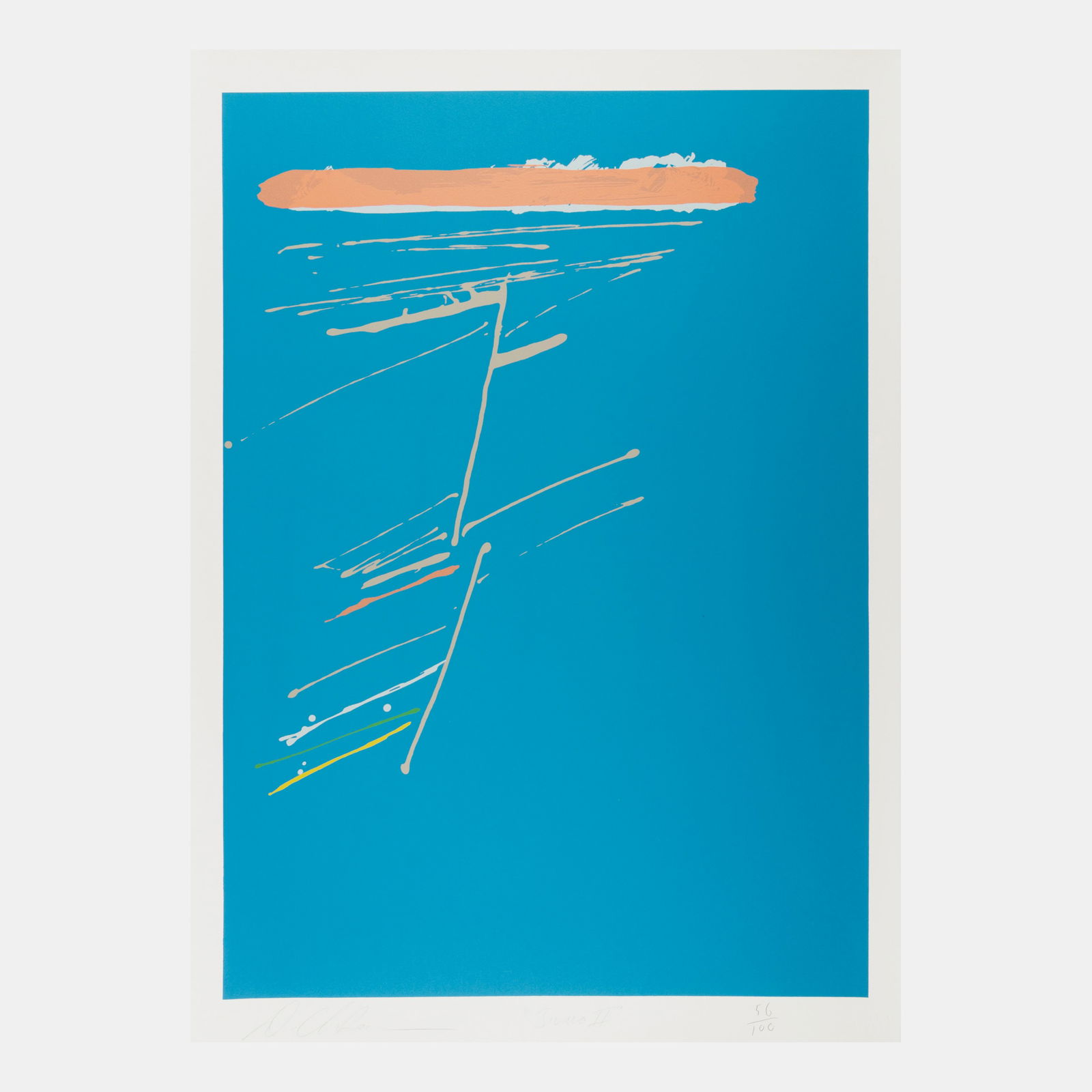 Dan Christensen (American, 1942-2007) Jivaro II (1 of 5)