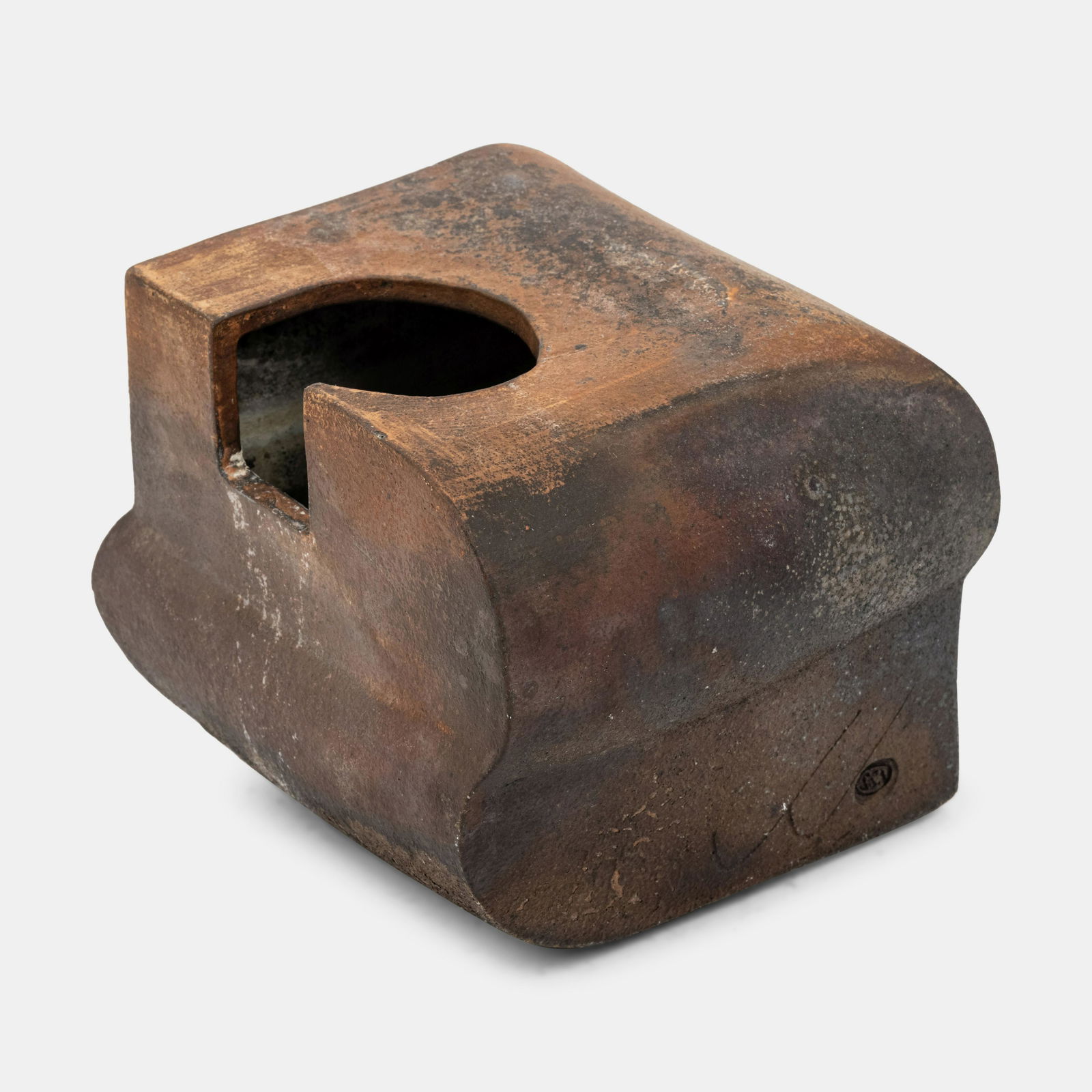 Malcolm Wright  (American, b. 1939) Cube Sculpture, c. 1990 (1 of 4)