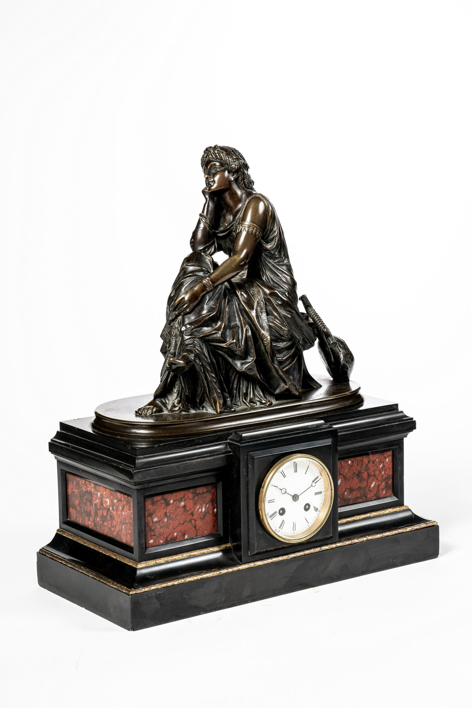 A French Bronze Mantel Clock (1 of 5)
