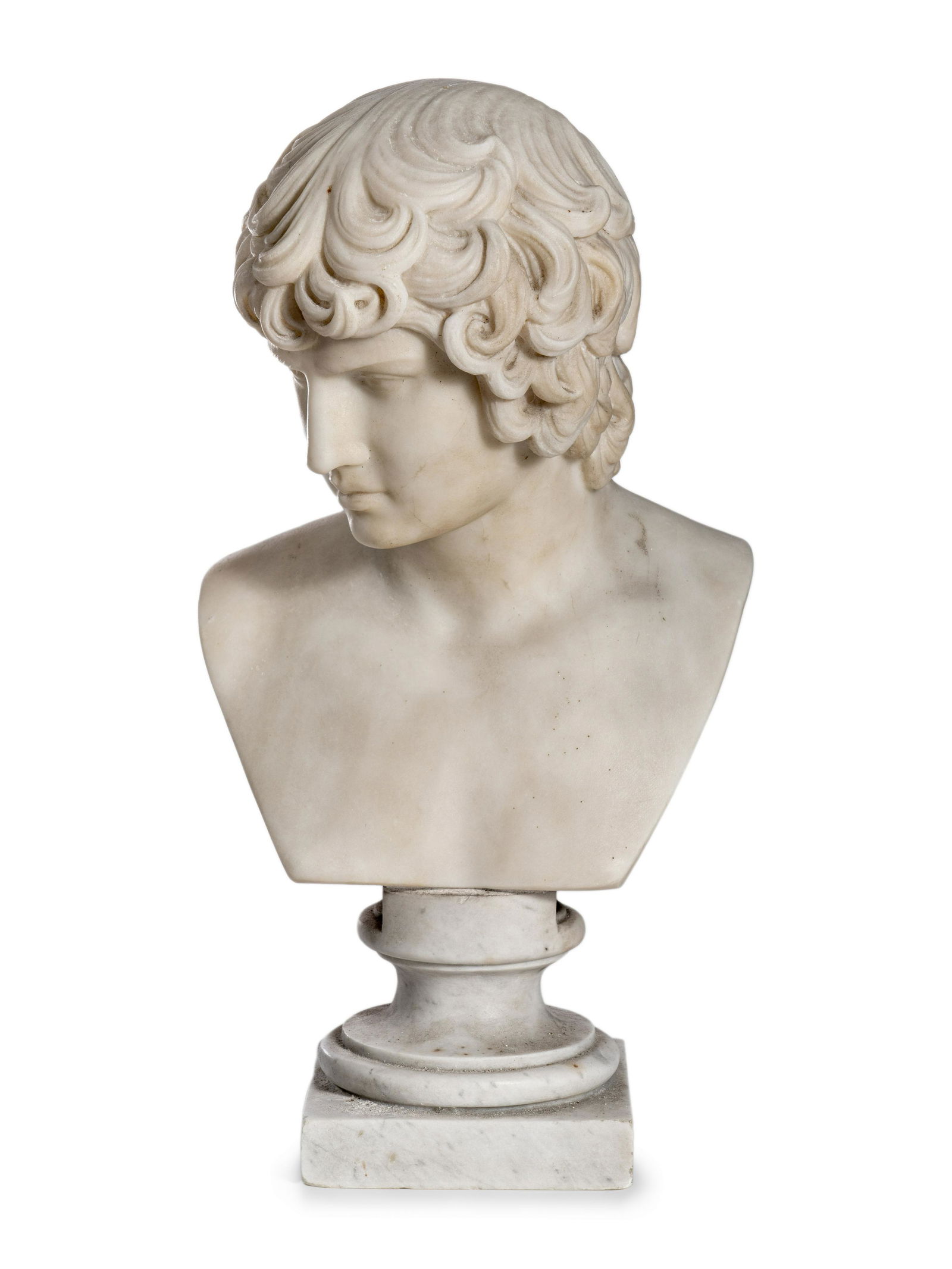 A Continental Marble Bust of Antinous (1 of 4)