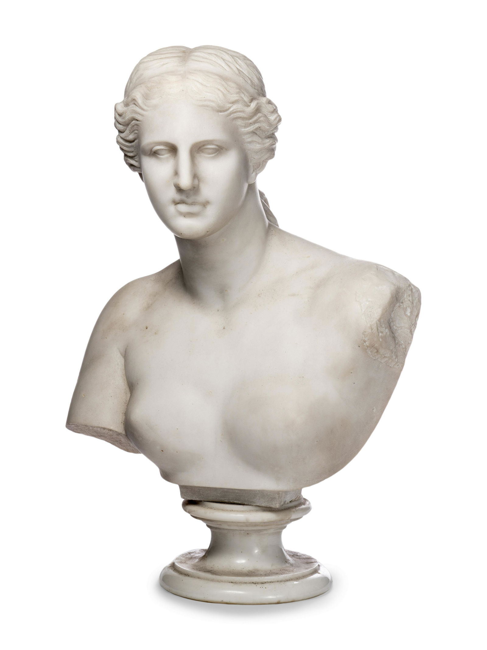 A Continental Marble Bust of Aphrodite (1 of 5)