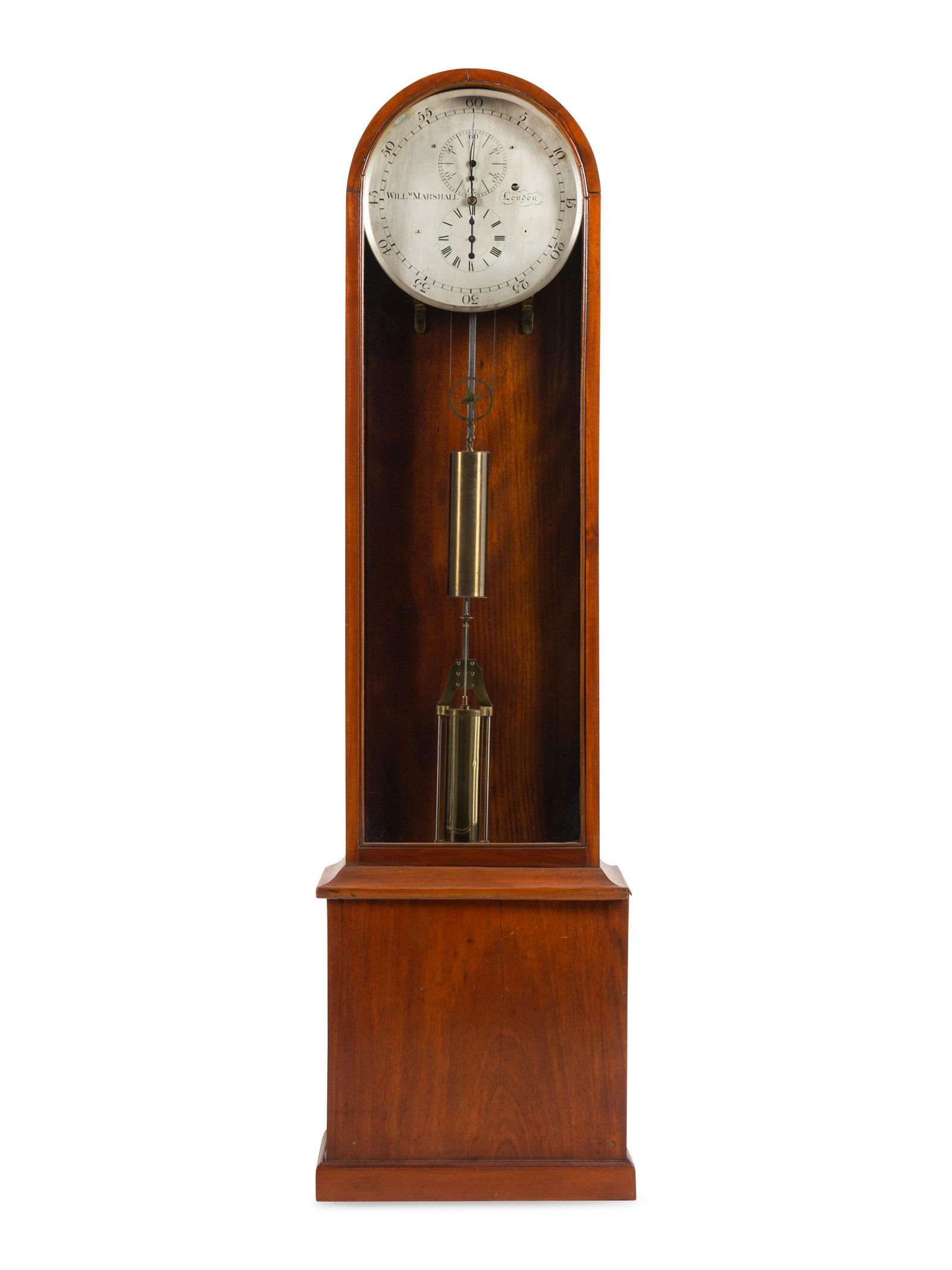 A William IV Mahogany Regulator Longcase Clock (1 of 4)