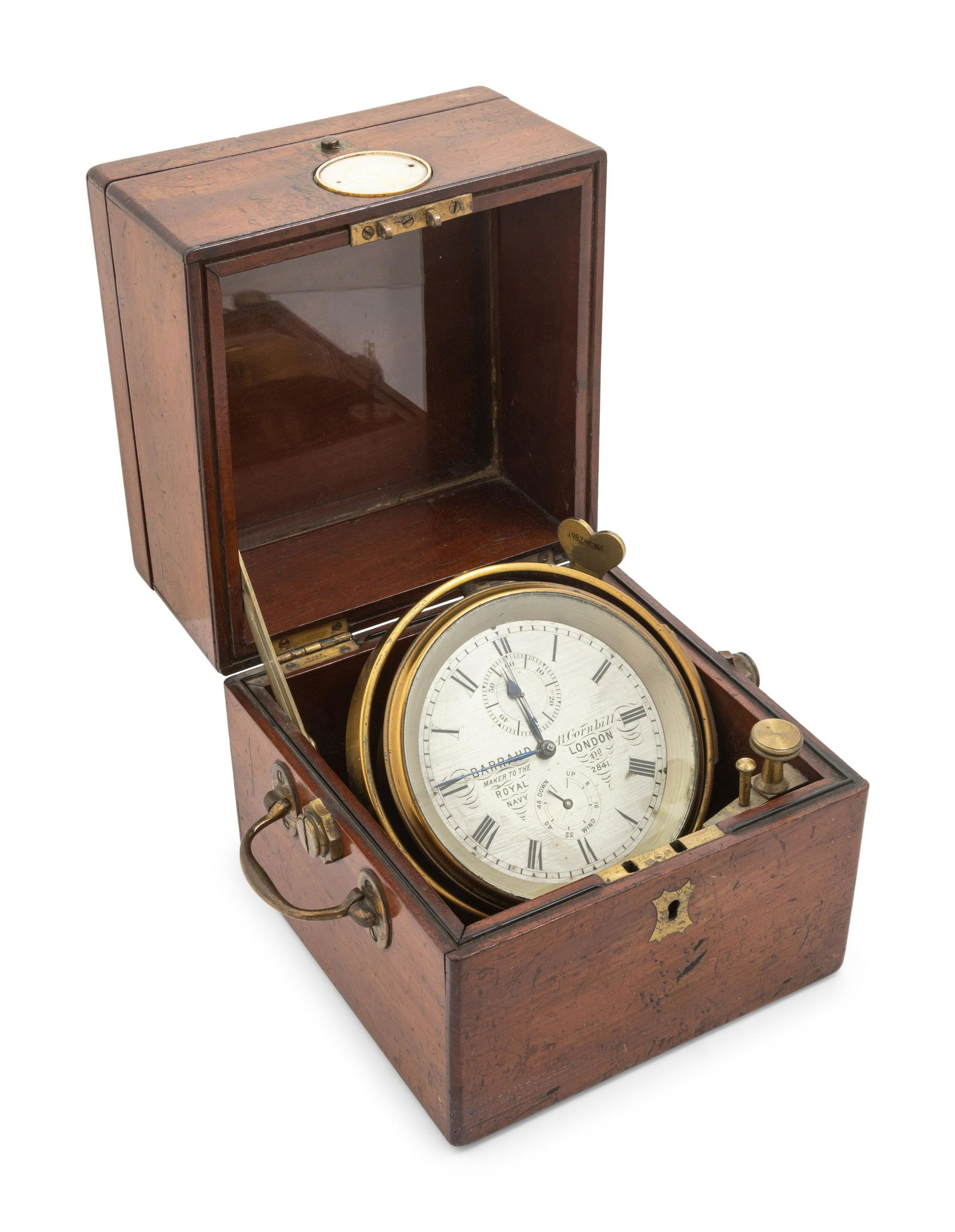 An English TwoDay Ship's Chronometer Feb 15, 2023 Hindman in IL