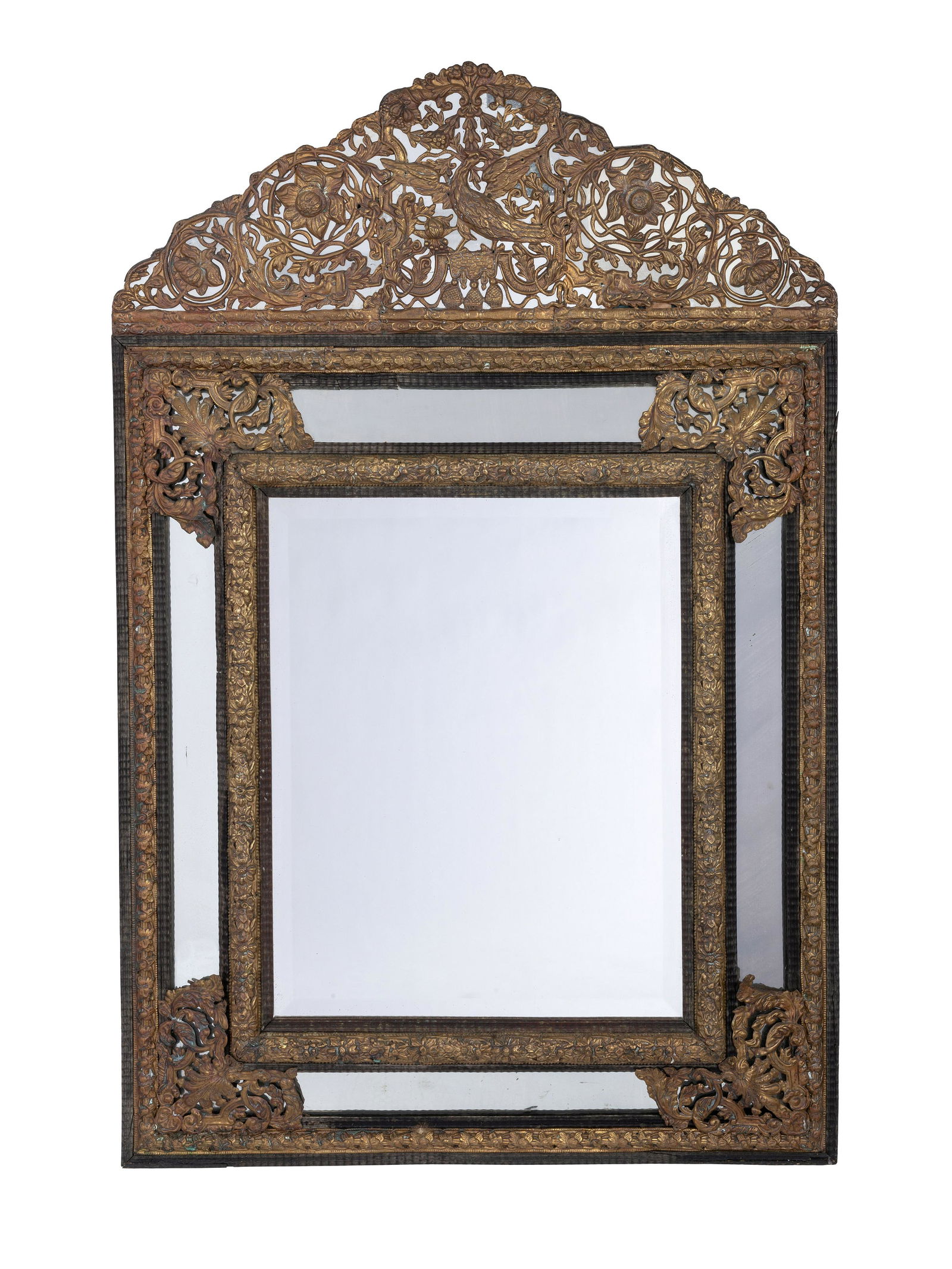 A Dutch Baroque-Style Gilt Wood Mirror (1 of 3)