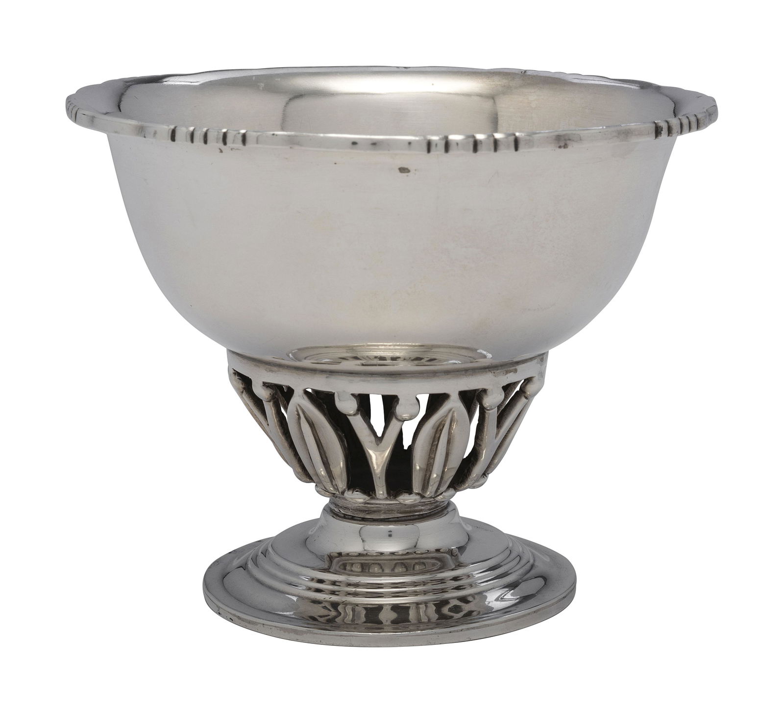 A Mexican Silver Footed Compote (1 of 2)