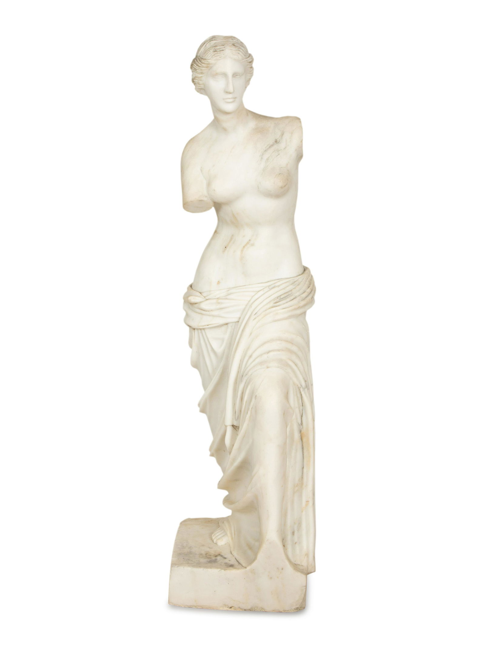 A Carved Marble Sculpture of Venus de Milo after the Antique by Alexandros of Antioch (1 of 5)